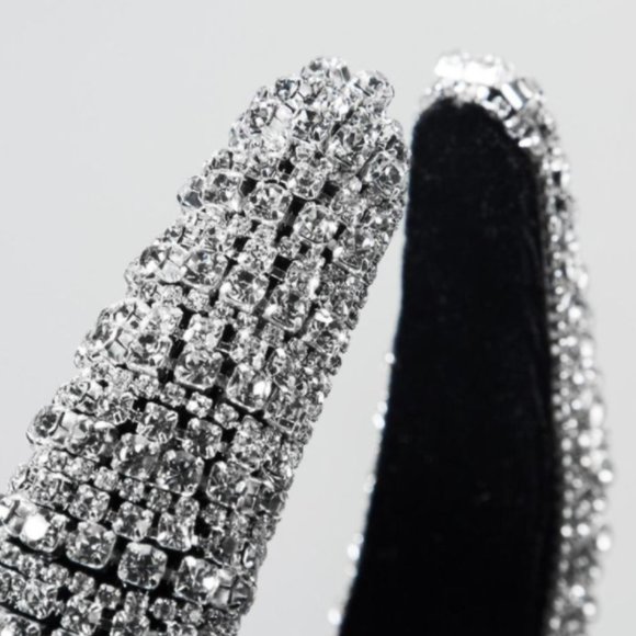 HP Headband Rhinestone Faux Diamonds - Picture 3 of 4